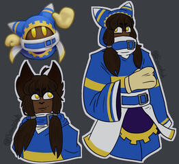 Character: Magolor Gijinka from Kirby